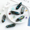 Double Point Labradorite Tower Crystal