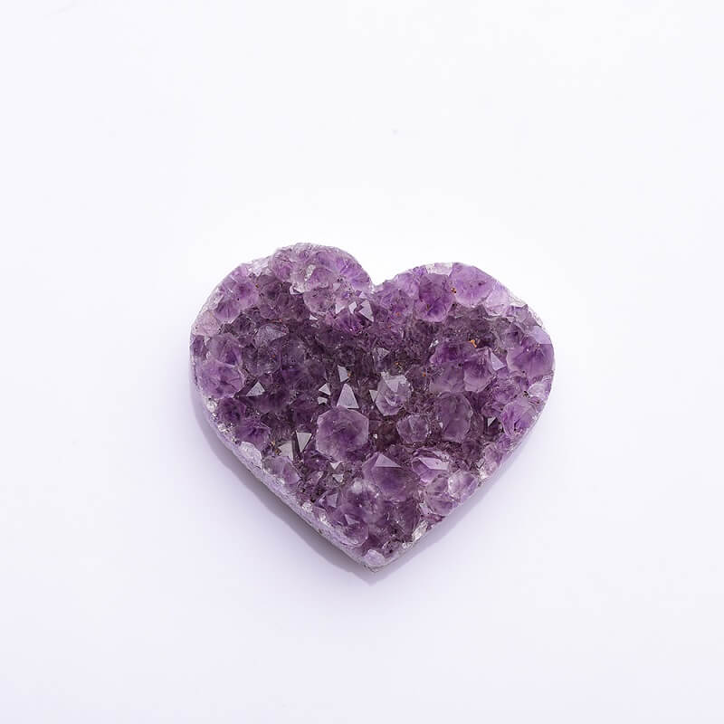 Raw Amethyst Cluster Wholesale Heart Crystals - Image 4