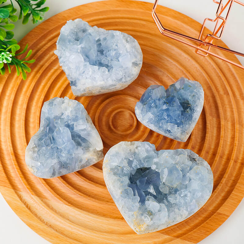 Kyanite Cluster Heart Crystal Stone