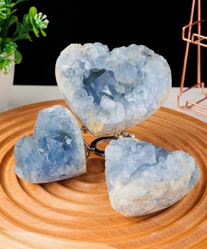 Kyanite Cluster Heart Crystal Stone