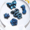 Labradorite Carving Blue Moonstone Crystal