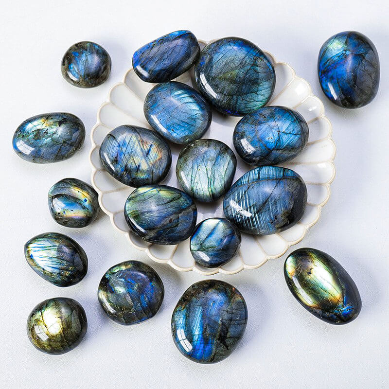 Labradorite Crystal Blue Moonstone