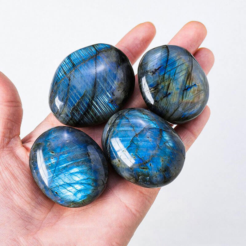 Labradorite Crystal Blue Moonstone