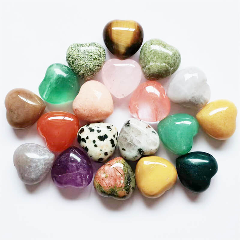 1.5CM Mini Heart Crystal Stones Wholesale