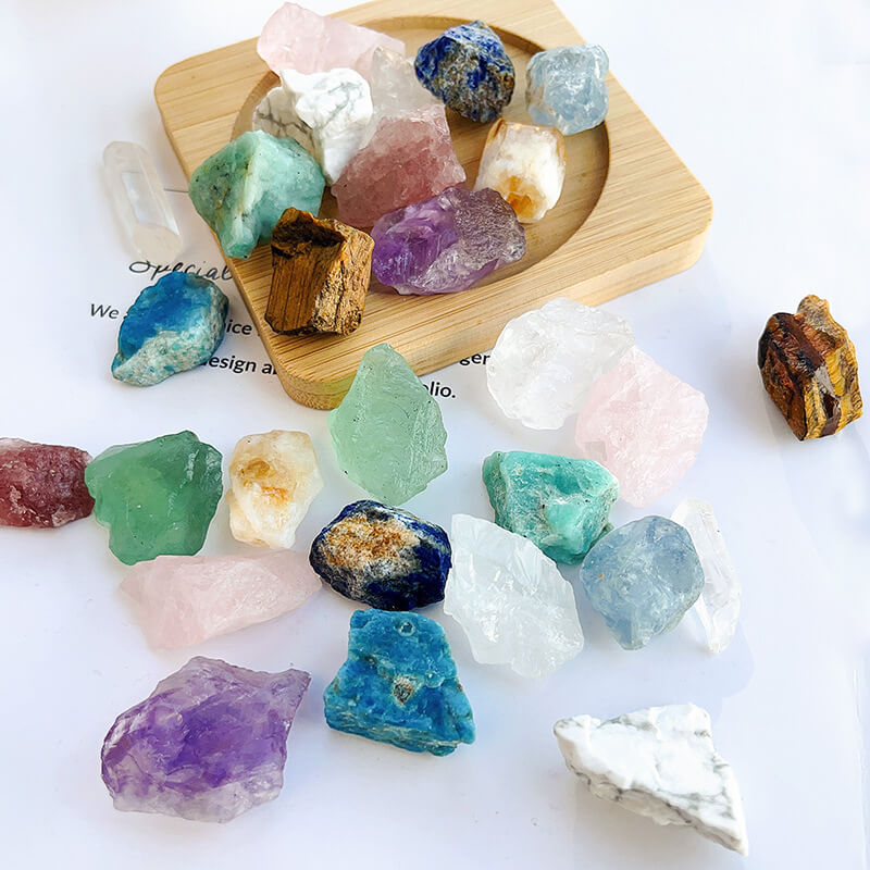 Raw Crystal Mixed Colours 100G Aroma Stone