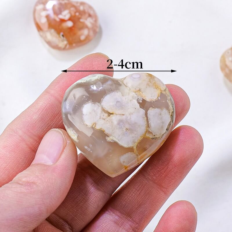 Sakura Flower Agate Wholesale Love Stones - Image 4