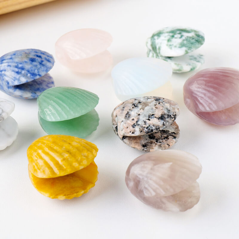 Seashell Crystal Carving Office Craft