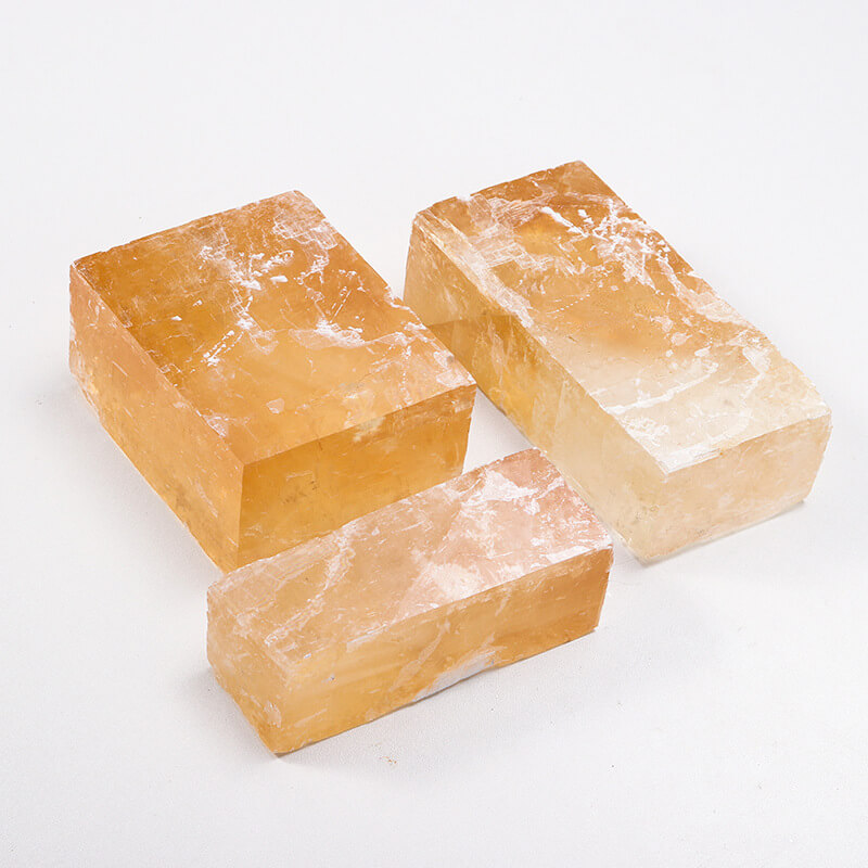 Yellow Calcite Raw Crystals Large Stones