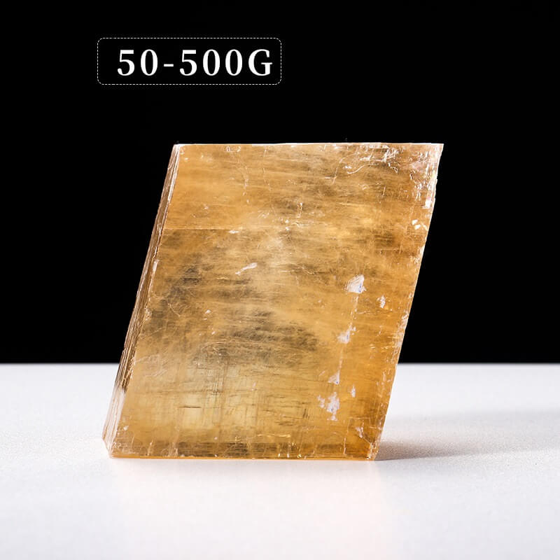Yellow Calcite Mineral Raw Crystals Stones - Image 3