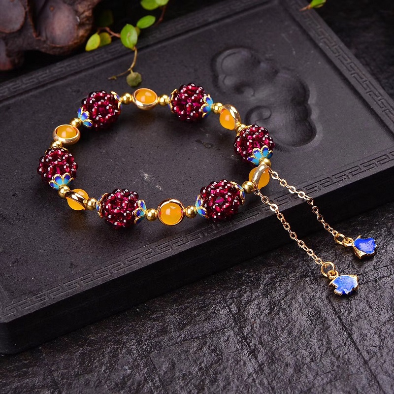 Garnet Bracelet Crystal Jewelry Wholesale - Image 6