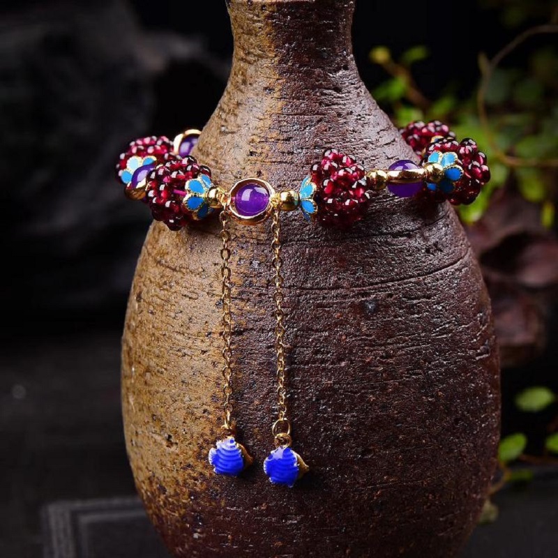 Alternative view of Garnet Bracelet Crystal Jewelry Wholesale