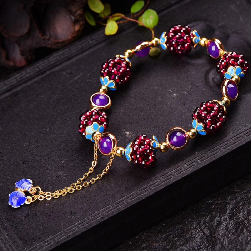 Garnet Bracelet Crystal Jewelry Wholesale - Image 7