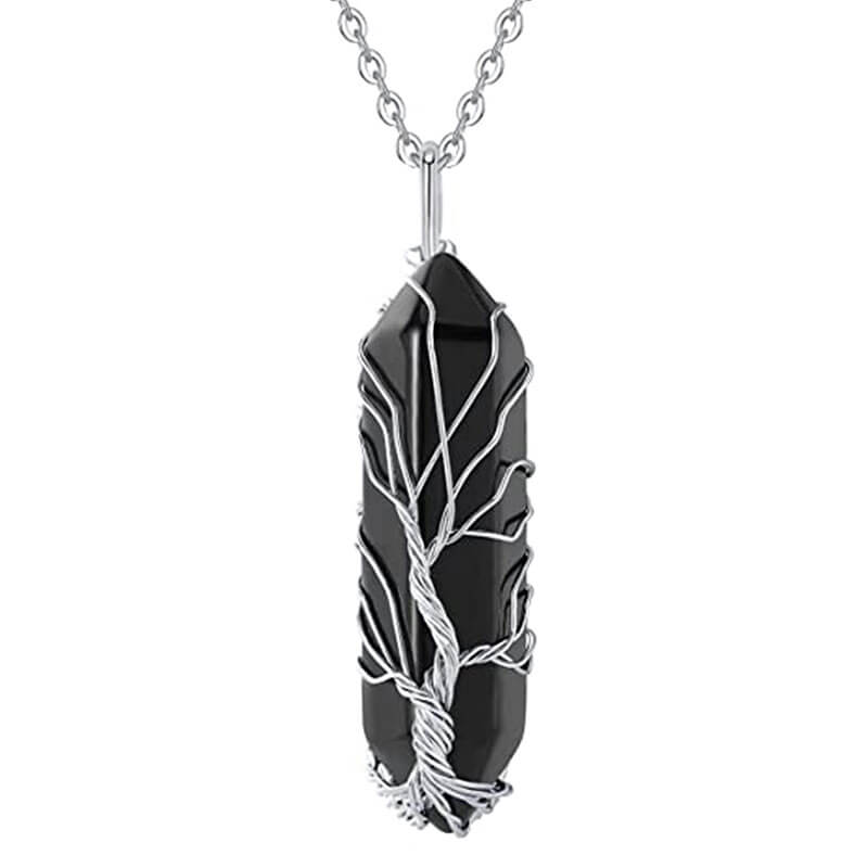 Wrapped Point Tower Necklaces Wholesale Jewelry - Image 6