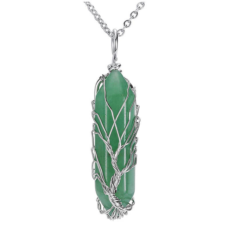 Wrapped Point Tower Necklaces Wholesale Jewelry - Image 7