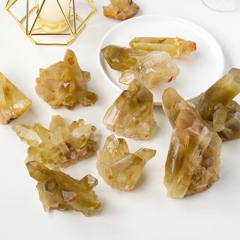 Citrine Quartz Cluster Gemstones In Bulk - Image 4