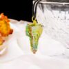 Bismuth Necklace Crystal Ore Pendant