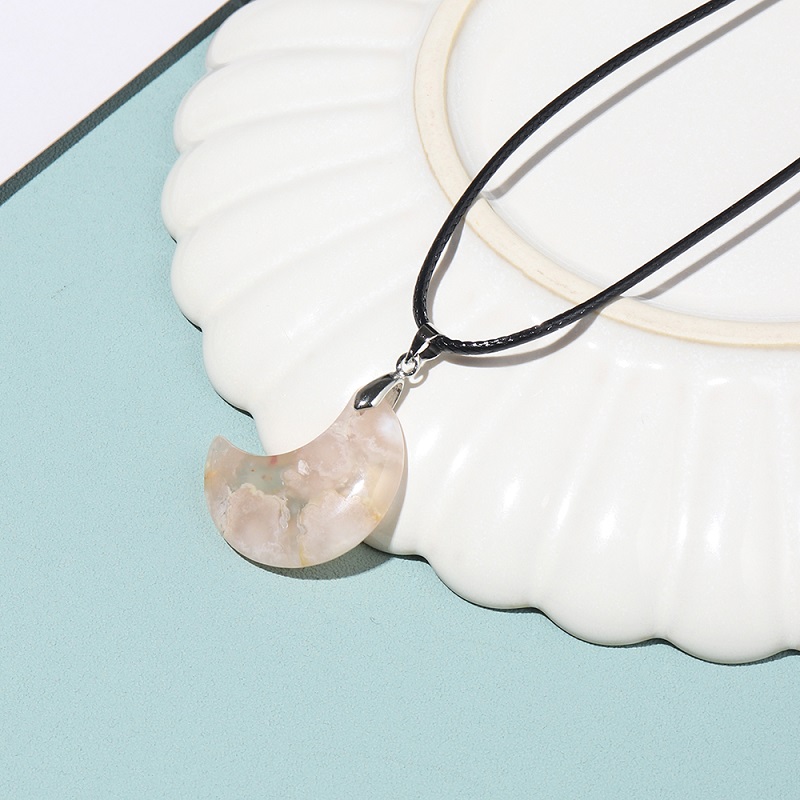 Sakura Flower Agate Necklace Wholesale