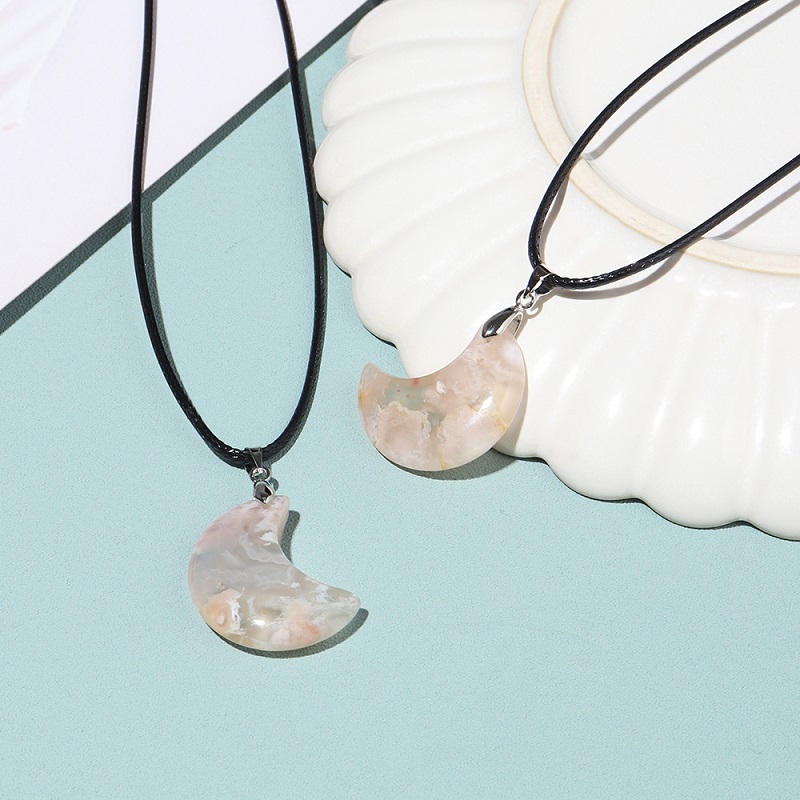 Sakura Flower Agate Necklace Wholesale