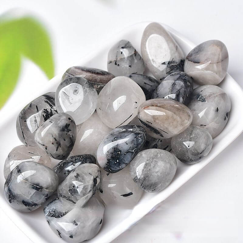 Alternative view of Tourmaline Tumbled Stones Wholesale