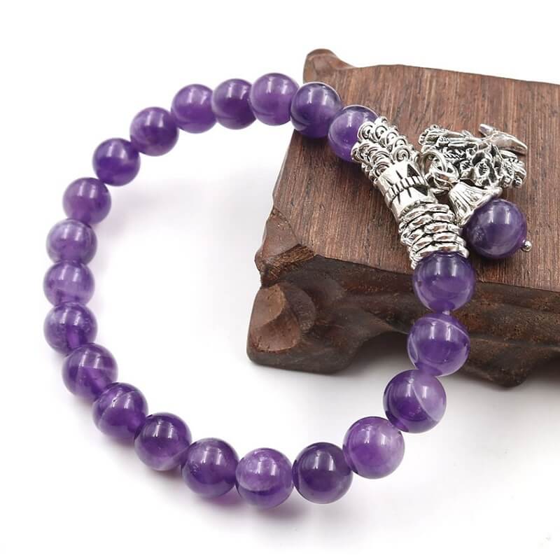 Amethyst Bracelet Wholesale Tree Of Life Pendant - Image 5