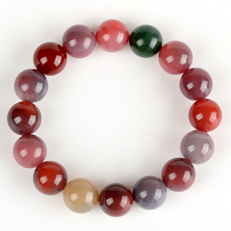 Colorful Agate Beads Bracelet In Bulk - Image 7