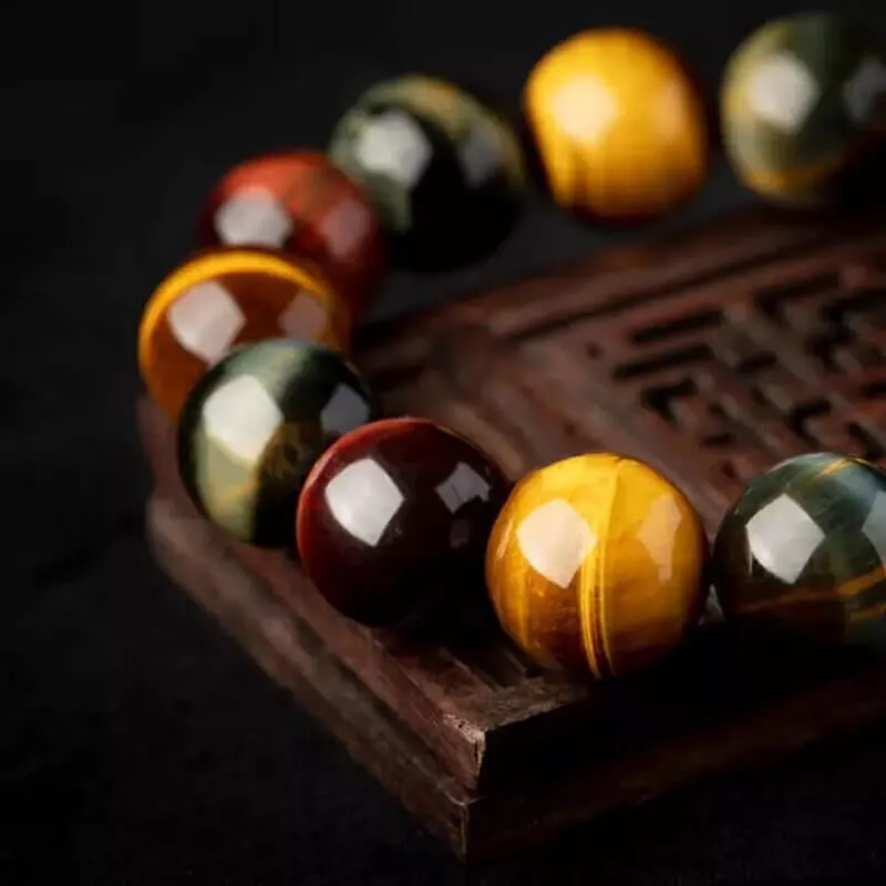Three Colors Tiger Eye Bracelet Wholesale - Image 5