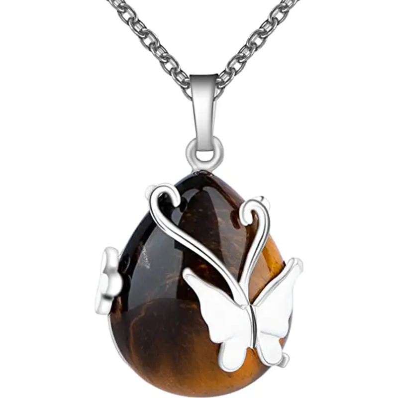 Butterfly Necklace Wholesale Crystal Pendant - Image 6