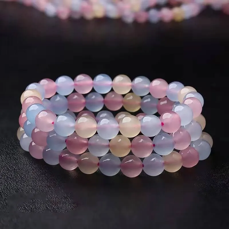 Candy Morganite Bracelet Bead Wholesale - Image 3