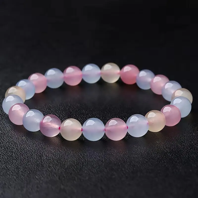 Candy Morganite Bracelet Bead Wholesale - Image 4