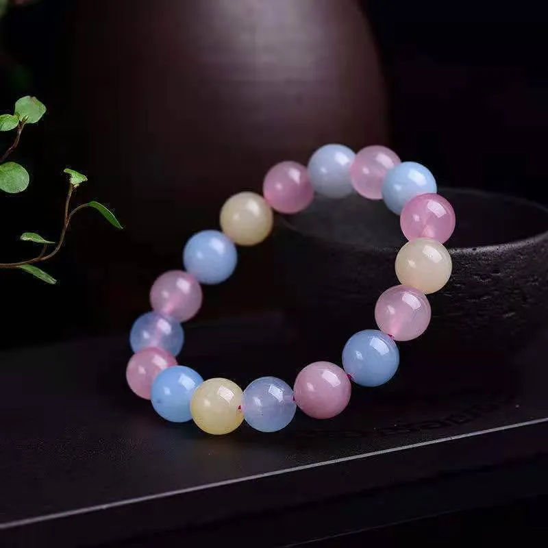 Candy Morganite Bracelet Bead Wholesale - Image 6