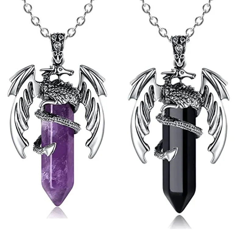 Dragon Crystal Necklaces