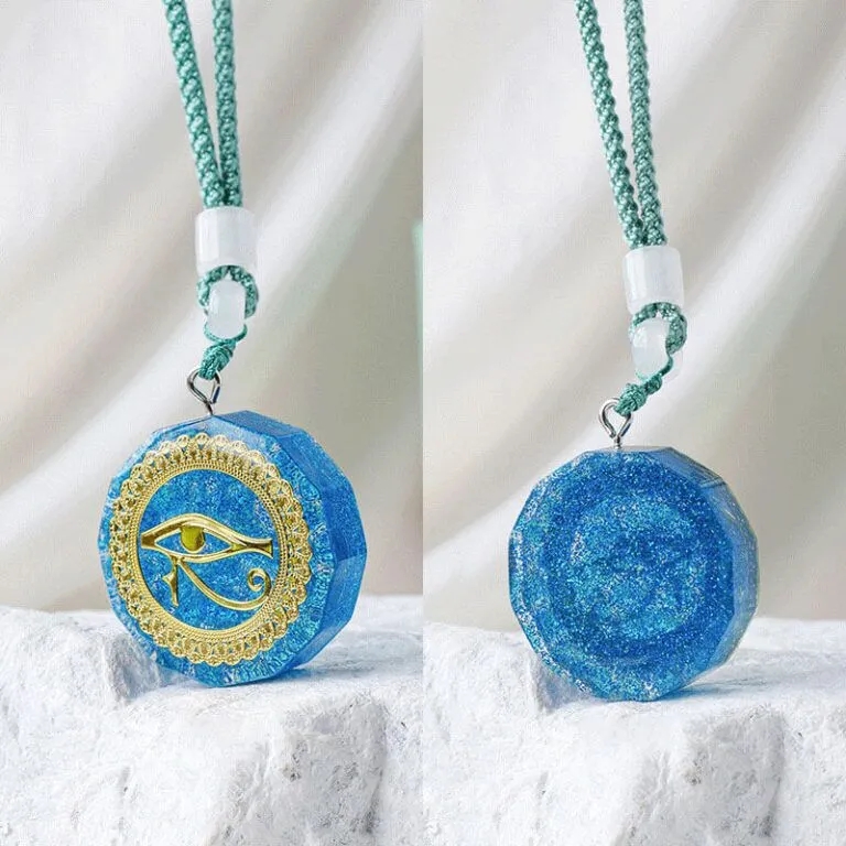 Healing Orgone Crystal Necklace Pendant - Image 4