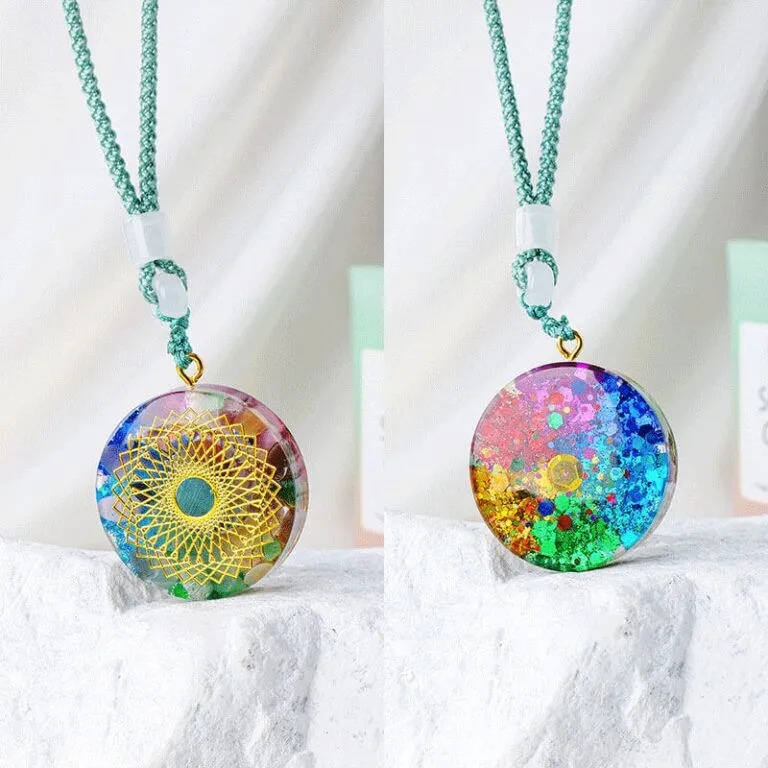 Healing Orgone Crystal Necklace Pendant - Image 7