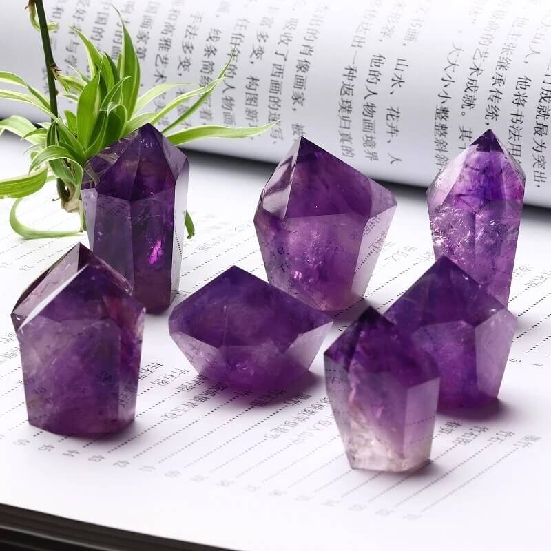 Natural Healing Amethyst Wand Crystal Bulk Buy