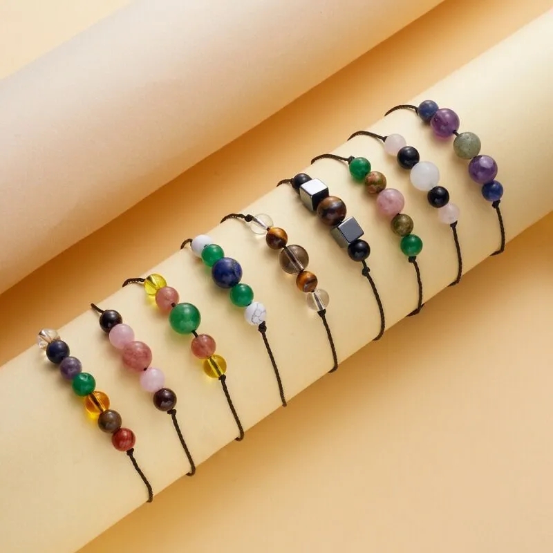 Reiki Healing Beads Crystal Bracelet Jewelry Bulk