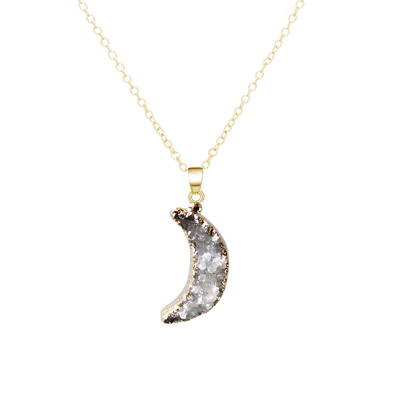 Moon Cluster Crystal Necklace Wholesale - Image 6