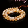 Round Shaped Natural Citrine Stone Bracelet​ Elegant Ideal for Gift