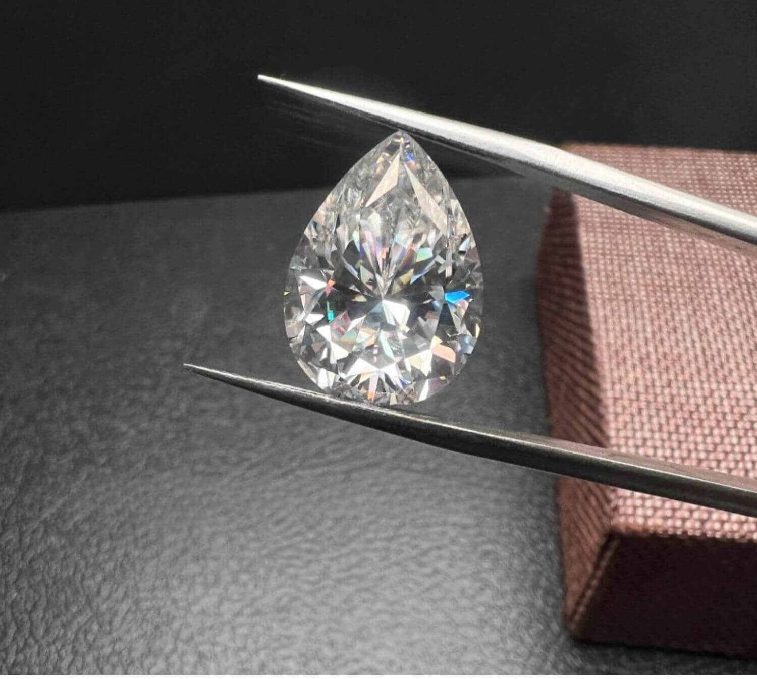 Pear Shaped Loose Moissanite Wholesale VVS1 - Image 7