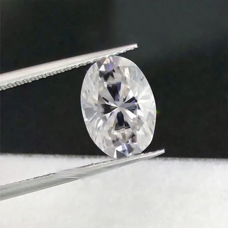 VVS1 Oval Loose Moissanite Wholesale D/E F/G H - Image 3