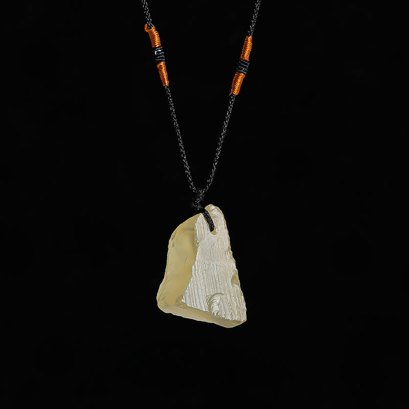 Irregular Natural Crystal Raw Stone Necklace
