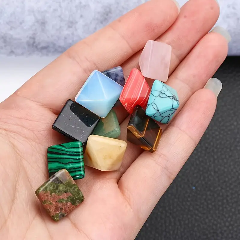 Pyramid Crystal Semi Precious Stones