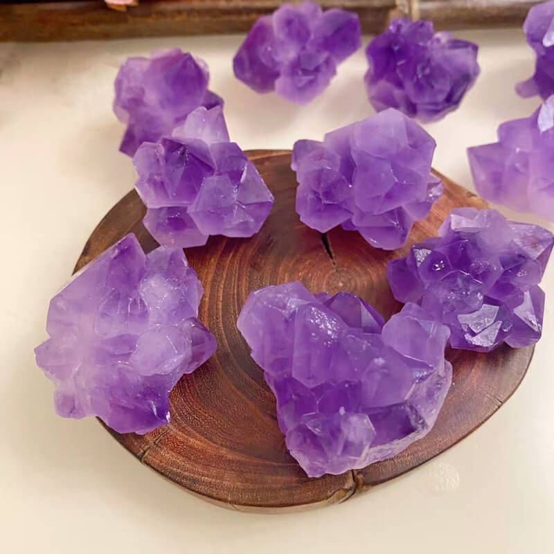 Alternative view of Raw Amethyst Stones Amethyst Gravels