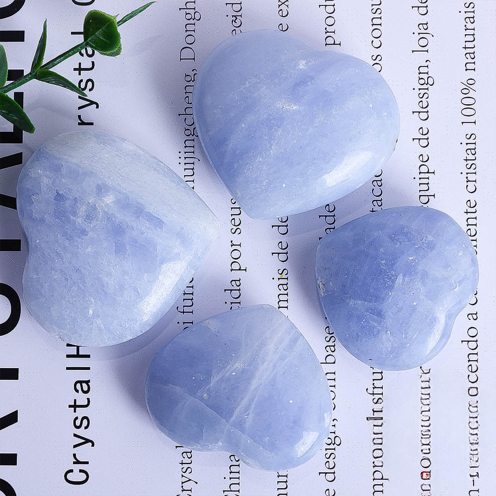 Alternative view of Natural Heart Shaped Lapis Lazuli Energy Stone
