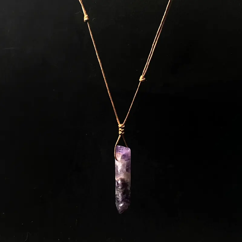 10Pcs Natural Stone Pendant Necklaces Wholesale - Image 6
