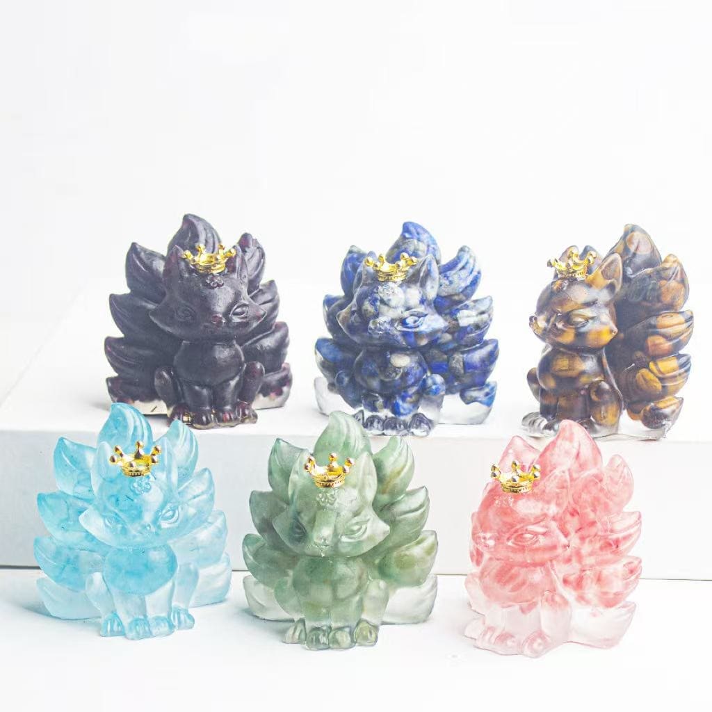 Cute Crystal Decor Pieces-Fox