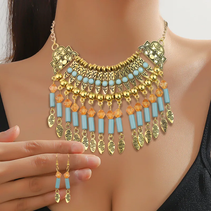 Bohemia Style Crystal Jewelry Sets