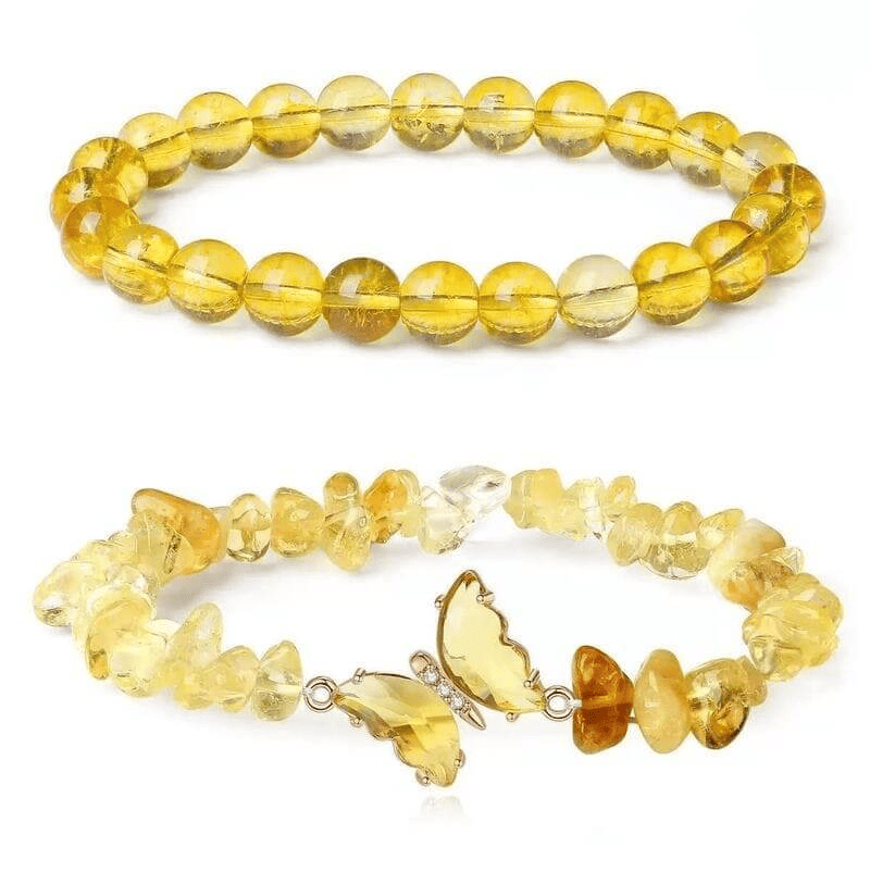 2pcs Butterfly Crystal Bracelets For Women